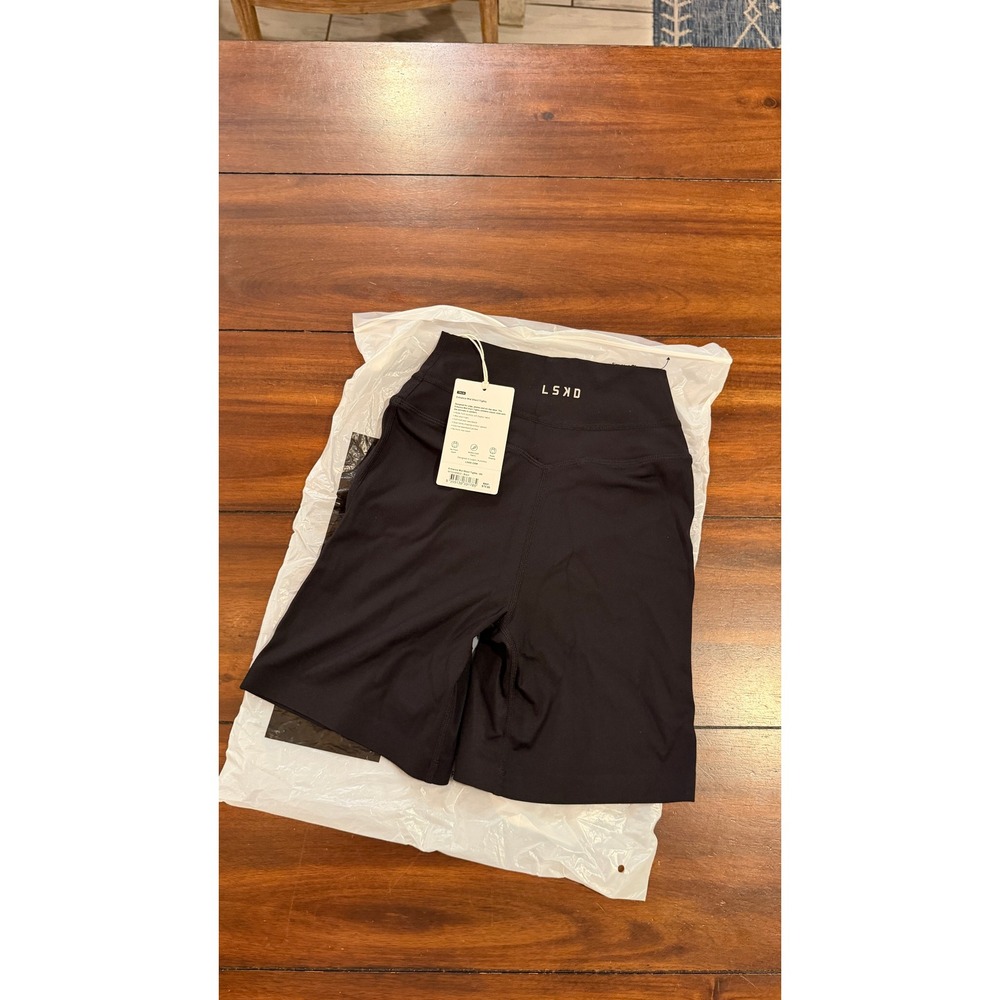 LSKD Enhance Mid Short Tights Black XS Ultra High Rise 6 Inch Short NEW NWT - Picture 5 of 16
